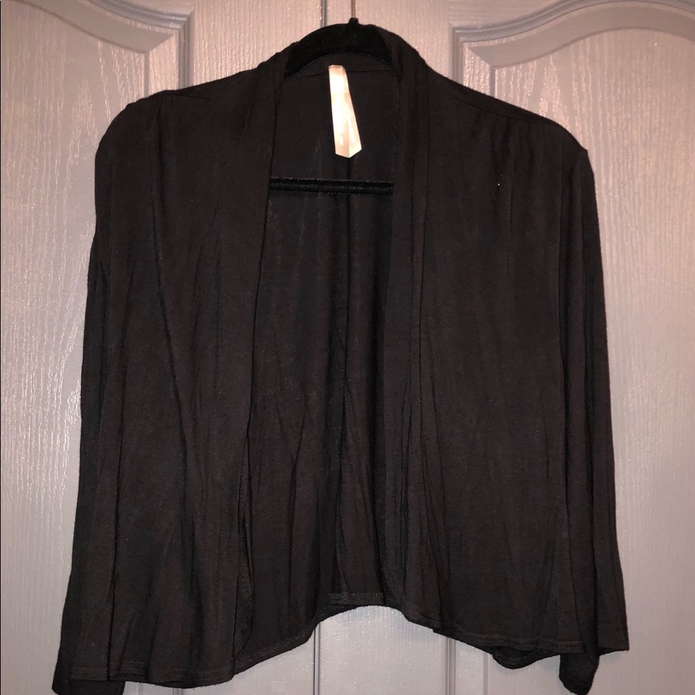 Black short shrug.  Any 3 for $40!!